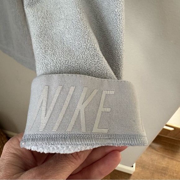 Nike Therma Dri-Fit Tunic Long Sleeve Funnel Neck Fleece Sweatshirt Top size S - Picture 4 of 13